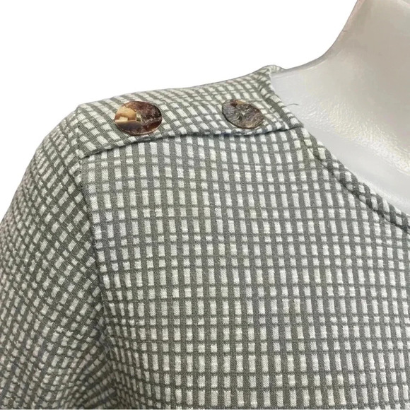 Anthropologie Coin 1804 Green Long Sleeve Top Size XL - Picture 7 of 9